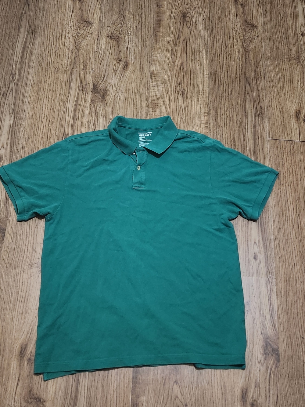 Old Navy Teal Green Men's Polo Shirt